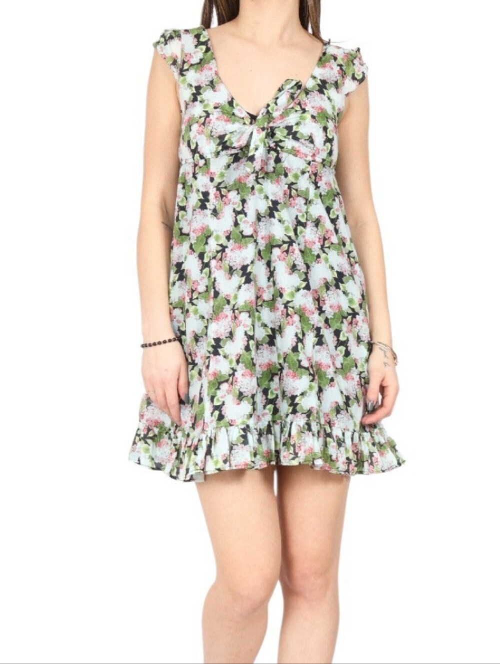 NWT Zara TRF Floral Dress Size Large